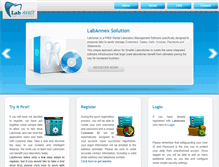 Tablet Screenshot of labannex.com